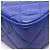Borsa a tracolla Chanel Matelassé con nappa Blu - vista 8