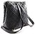 Chanel Matelassé Black Leather Backpack - view 2