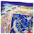 Hermès Sciarpa Hermes Carre Geant 140 Tropices Blu Multicolore - vista 6
