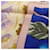 Hermès Sciarpa Hermes Carre Geant 140 Tropices Blu Multicolore - vista 9