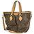 Borsa Louis Vuitton Palermo Monogram Canvas PM Marrone - vista 2