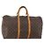 Borsa Keepall Louis Vuitton Monogram Canvas 50 Marrone