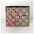 Gucci GG Supreme Canvas Kingsnake Geldbeutel Braun Schwarz Weiß Rot - Ansicht 4