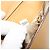 Borsa a tracolla PRADA in pelle beige oro Auth yk20464 D'oro - vista 12