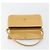 Borsa a tracolla PRADA in pelle beige oro Auth yk20464 D'oro - vista 18