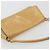 Borsa a tracolla PRADA in pelle beige oro Auth yk20464 D'oro - vista 6