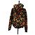 Felpa LOUIS VUITTON Poppys Virgil Abloh Velluto XS Nero Rosso LV Auth 182323SM - vista 2