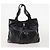 Borsa Salvatore Ferragamo in nylon e pelle vernice 2 set nero Auth BA13155 - vista 2