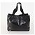 Borsa Salvatore Ferragamo in nylon e pelle vernice 2 set nero Auth BA13155 - vista 3