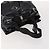 Borsa Salvatore Ferragamo in nylon e pelle vernice 2 set nero Auth BA13155 - vista 5