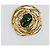 Spilla SAINT LAURENT in metallo Gold Tone Auth 183502V - vista 2