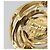 Spilla SAINT LAURENT in metallo Gold Tone Auth 183502V - vista 8
