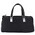 CHANEL Choco Bar Hand Bag Nylon Black Silver CC Auth 183944SAM Nero Argento - vista 13