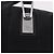 CHANEL Choco Bar Hand Bag Nylon Black Silver CC Auth 183944SAM Nero Argento - vista 18