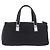 CHANEL Choco Bar Hand Bag Nylon Black Silver CC Auth 183944SAM Nero Argento - vista 2