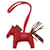 Hermès HERMES Rodeo PM Charm Leather Red Auth 184238M  - view 13