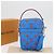 LOUIS VUITTON Borsa a Spalla Monogram Glow Danube Blu Rosso M14685 LV Auth 182313SM - vista 12