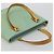LOUIS VUITTON Borsa Monogram Vernis Houston Baby Blue M91005 LV Auth 184172 Blu chiaro - vista 7