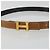 Hermès HERMES Constance Mini Belt Leather Beige Gold Auth 180888 D'oro - vista 5