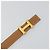 Hermès HERMES Constance Mini Belt Leather Beige Gold Auth 180888 D'oro - vista 6