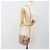 Céline Borsa a Spalla CELINE in Tela Macadam PVC Beige Oro Auth 183000A D'oro - vista 24