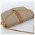 Céline Borsa a Spalla CELINE in Tela Macadam PVC Beige Oro Auth 183000A D'oro - vista 6