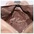 Bolsa CHANEL Choco Bar em pele de cordeiro marrom com CC prateado Autêntica 183856 Prata - vista 20