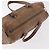 Bolsa CHANEL Choco Bar em pele de cordeiro marrom com CC prateado Autêntica 183856 Prata - vista 6