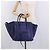 Céline Borsa CELINE Luggage Phantom in pelle blu argento autentica ep14638A - vista 22