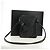 CHANEL Cambon Line Shoulder Bag Pelle Nera Argento CC Auth ka4610V Nero - vista 12