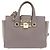 Borsa Jimmy Choo in pelle 2way Grigio Oro Auth bs35431 Marrone D'oro - vista 13