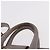 Borsa Jimmy Choo in pelle 2way Grigio Oro Auth bs35431 Marrone D'oro - vista 8