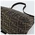 FENDI Zucca Canvas Mamma Baguette Shoulder Bag Black Brown Auth 183009M Marrone Nero - vista 16