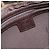 FENDI Zucca Canvas Mamma Baguette Shoulder Bag Black Brown Auth 183009M Marrone Nero - vista 19