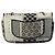 CHANEL Chain Shoulder Bag Vinyl Grau Silber CC Authentisch 182631SAV Braun - Ansicht 2