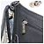 CHANEL Chain Shoulder Bag Vinyl Grau Silber CC Authentisch 182631SAV Braun - Ansicht 23