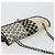 CHANEL Chain Shoulder Bag Vinyl Grau Silber CC Authentisch 182631SAV Braun - Ansicht 6