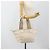 Borsa GUCCI GG Canvas Sherry Line White Gold 131230 Auth 183994 Bianco D'oro - vista 21