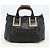 Chloé Borsa Chloe Etel in pelle nera e oro Auth 183634 Nero D'oro - vista 12