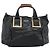 Chloé Borsa Chloe Etel in pelle nera e oro Auth 183634 Nero D'oro - vista 2