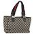 Borsa GUCCI GG Canvas Sherry Line Navy Silver 145810 Auth 183200 Argento Blu navy