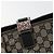 Borsa GUCCI GG Canvas Sherry Line Navy Silver 145810 Auth 183200 Argento Blu navy - vista 17