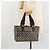 Borsa GUCCI GG Canvas Sherry Line Navy Silver 145810 Auth 183200 Argento Blu navy - vista 23