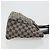 Borsa GUCCI GG Canvas Sherry Line Navy Silver 145810 Auth 183200 Argento Blu navy - vista 3