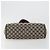Borsa GUCCI GG Canvas Sherry Line Navy Silver 145810 Auth 183200 Argento Blu navy - vista 5