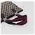 Borsa GUCCI GG Canvas Sherry Line Navy Silver 145810 Auth 183200 Argento Blu navy - vista 7
