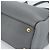 Bolsa FENDI To joule de couro 2way Cinza Ouro Auth 183996 Marrom Dourado - vista 16