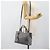 Bolsa FENDI To joule de couro 2way Cinza Ouro Auth 183996 Marrom Dourado - vista 27