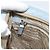 Borsa a tracolla PRADA in pelle azzurro chiaro argento Auth 183673A Blu chiaro - vista 20