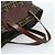 Borsa FENDI Zucca Canvas Nera Marrone Auth ka4624 Nero - vista 7